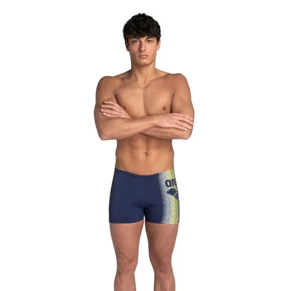 Badehose Boxer Herren Arena – Blau/grün 1