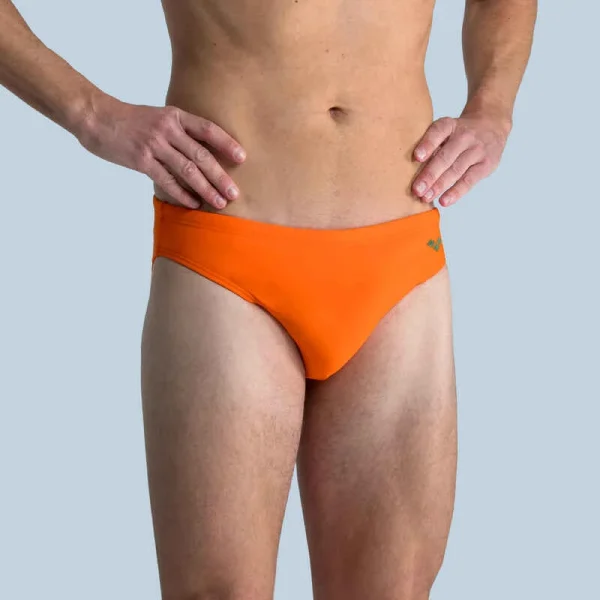 Badehose Slip Arena Santa Herren Orange OS 1