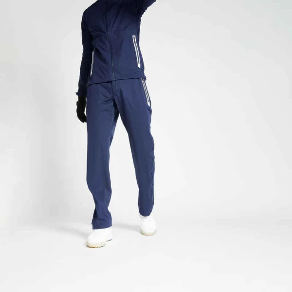 Inesis Golf Regenhose Wasserdicht RW500 Herren Schwarz 3
