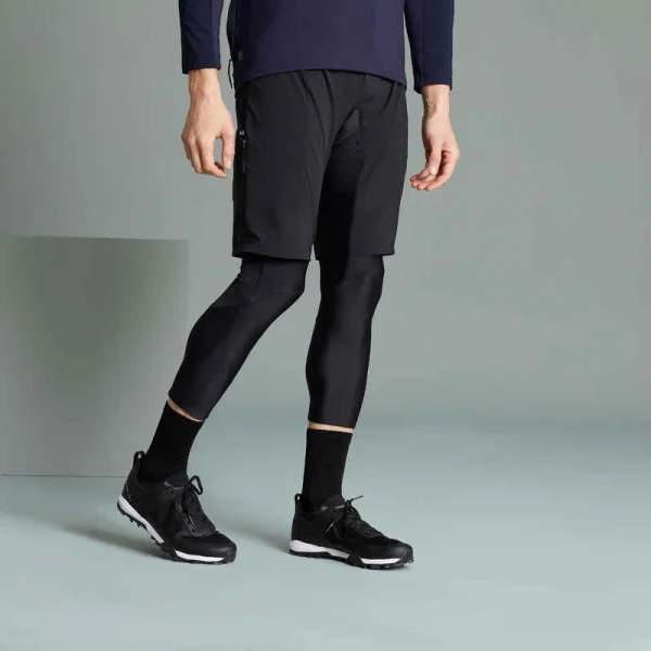 Rockrider Herren 2-in-1 Radsport MTB Short Innenhose – Expl 500 Schwarz 1
