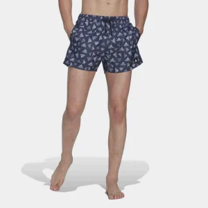 ADIDAS Logo Print CLX Very Short Length Badeshorts 9