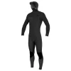 O’Neill Oneill Neoprenanzug Hyperfreak Chest Zip W/Hood 4/3 Herren Langarm A00 BLK/BLK 2 5