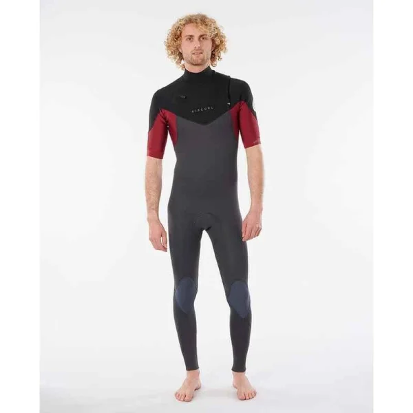 Rip Curl Neoprenanzug D/PATROL PERF CZ SS GB 2/2 Herren Kurzarm MAROON 2021 – Gr 1